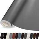 Leather Repair Patch, 35X79 Inch Self Adhesive Leather Repair Tape, Large Vinyl Patch Kit for Couches, Sofa, Furniture, Car Seats, Office Chairs, Cabinets, HandbagsGrey, 35X79 Inch