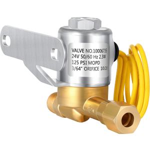 Mudder 4040 Humidifier Water Solenoid Valve, Brass, 24 Volt Compatible with Aprilaire Whole House Models 400, 500, 600, 600M, 558, 550A, 550, 568, 560A, 560, 700, 700M, 768, 760A, 760