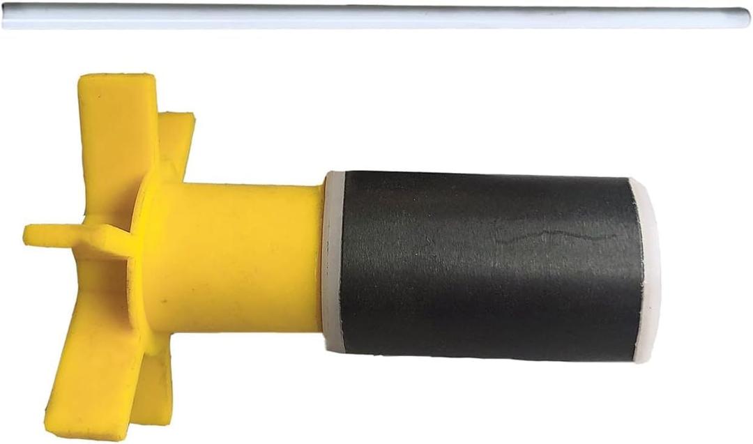 Aquarium Impellers for 304, 305, 404, 405 Rotor w/Straight Fan Blades Compatibler #A20152#A20172 External Filter Replacement Impellers Aquarium Accessories Including Ceramic Shaft