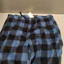 DG Hill 1 Pack or 3Pack Mens PJ Pajama Pants Bottoms Fleece Lounge Pants Sleepwear Plaid PJs with Pockets Microfleece, Large