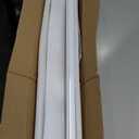 Room divider Ceiling Track set for Curtains with hooks, Corner Connectors(Set of 2) and top brackets Curtain Rail System (9-12 ft Track Set) White