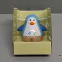 Hape Penguin Wobbler| Colorful Wobbling Penguin, Roly Poly Toy for Kids 6 Months+ (Blue)