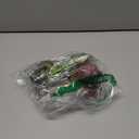 Duovlo Artificial Succulent Plant 7.08 Inch Faux Succulents Agave potatorum Flower Arrangement Craft Wall DIY Materials Pack of 2 (Dark Purple)