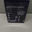 SHARDOR Burr Coffee Grinder Electric with 32 Grinding Sizes 3.0,Coffee Bean Grinder with 40 Seconds Adjustable Electronic Timer, Coffee Grinders for Home Use with Chamber Cleaning Button,Black