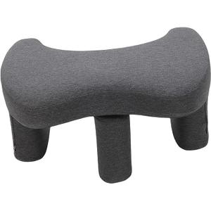 TARSHYRY Lap Desk Pillow, Memory Foam Support for Gaming Reading Watching TV, with Removable Washable Cover, Ergonomic Design for Living Room Bedroom (Dark Gray)