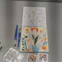 2 Pack Framed Paint by Numbers Kit for Adults Beginners 9*9in