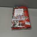 Softalker Christmas Tablecloth Rectangle 60x120 Inch, Winter Xmas Snowman Truck Red Table Cloth, Stain Resistant Farmhouse Table Cover for Holiday, Dinner, Party