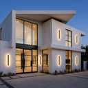 2 Pack 31.5 Inch Modern Outdoor LED Wall Lights, 3000K Warm White Long Linear Exterior Wall Sconces, IP65 Waterproof Hardwired Wall Mount Light Fixtures for Porch Garage Entryway Patio, Black