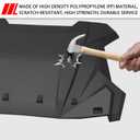 SAUTVS Sport Roof Top for Polaris RZR XP 1000 XP /900/Turbo/S 900/Trail S 2014-2023 Accessories, Dustproof Heavy Duty Poly 2-Piece Combination Roof (2PCS, 2883073)