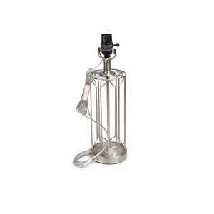 Chrome Beckworth Polished Lattice Table Lamp