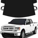 Autovir Truck Windshield Cover for Ice and Snow | SUV Snow Cover  Frost Cover Gives Protection from Snow and Ice | Car Cover for Snow | Winter Car Accessories | XLarge 72" x 43"