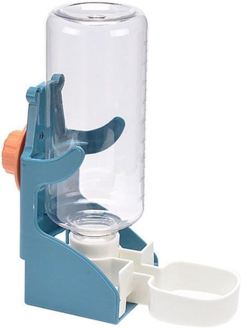 Bird Automatic Water Dispenser Cage Hanging Water Dispenser Parrots Birds Rabbits Cats Small Pets Water Dispensers Bowls Pet Toy (Blackish Green)