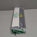 MaxxHaul 51034 16 in. Heavy Duty Car Parking Stoppers 2 Pack Easy Install 16" x 1.8" x 3.8" for Garage and Outdoor Car SUV Truck Eco Friendly Material Reflective Strips