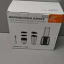 KOIOS Smoothie Blender, Max 1000w Personal Blender for Shakes and Smoothies, 12Pcs Coffee Grinder and Countertop Blenders Combo for Kitchen, Portable Smoothie Blenders with 2x22 oz To-Go Cups, Non-BPA