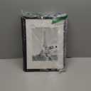 upsimples 12x16 Picture Frame Set of 5, Display Pictures 8.5x11 with Mat or 12 x 16 Without, Wall Gallery Poster Frames, Black