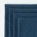 Kevin Textile Throw Pillow Covers Pack of 4 Spring Super Soft Boho Corduroy Decorative Pillow Covers Cases Solid Color Plush Texture Throw Pillows for Sofa Couch Chair 18x18 Inch, Dusty Blue