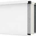 AOSKY Blackout Roller Shades Cordless Blinds for Windows, Free-Stop Shades with Valance, Thermal Insulated Fabric, UV Protection, Blinds for Home and Office (33.5" W x 72" H, Linen White)