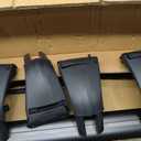 Grandroad Auto Roof Rack Cross Bars Fit for 2007-2024 Jeep Wrangler JK JL Gladiator JT(4 Doors Hard Top), Aluminum Jeep Roof Rack for Kayak Cargo Carriers Luggage, Easy to Install and Less Noise