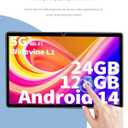 [2 Pack] Screen Protector for Relndoo T901/HISORL T901/QDDQ T901 10 Inch Tablet Tempered Glass Film, Screen Protector for T901 Tablet Anti-Scratch & Sensitive & 9H Hardness
