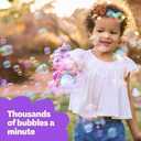 Move2Play, Unicorn Bubble Blower | Basket Stuffer | Bubble Machine | Toy for Toddlers, Boys and Girls | Indoor & Outdoor | Birthday Party | Summer Fun | Gift for Girl 1, 2, 3, 4+ Years Old