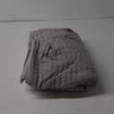 Oversized Queen Quilt Set  102"x106" Soft Washed 3-Layer Lightweight Bedspread with Multi-Lock Quilting, Minimalist Nordic Bedding, All-Season Quilt Set for Spring & Summer, (1 Quilt + 2 Shams)Grey