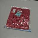 Aifer Womens Long Sleeve Shirts Crew Neck Casual Tops Fashion Loose Fit Trendy Tunic Outfits Clothes (Red, S)
