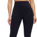 NANJI High Waisted Leggings for Women - Buttery Soft Yoga Pants, Squat Proof Stretch Workout Running Casual Leggings (Black, XL)
