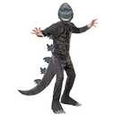 Deluxe Dinosaur Costume The King Monsters Jumpsuit Bodysuit Dress-Up Halloween Costume for Kids Ages 3 and Up (M)