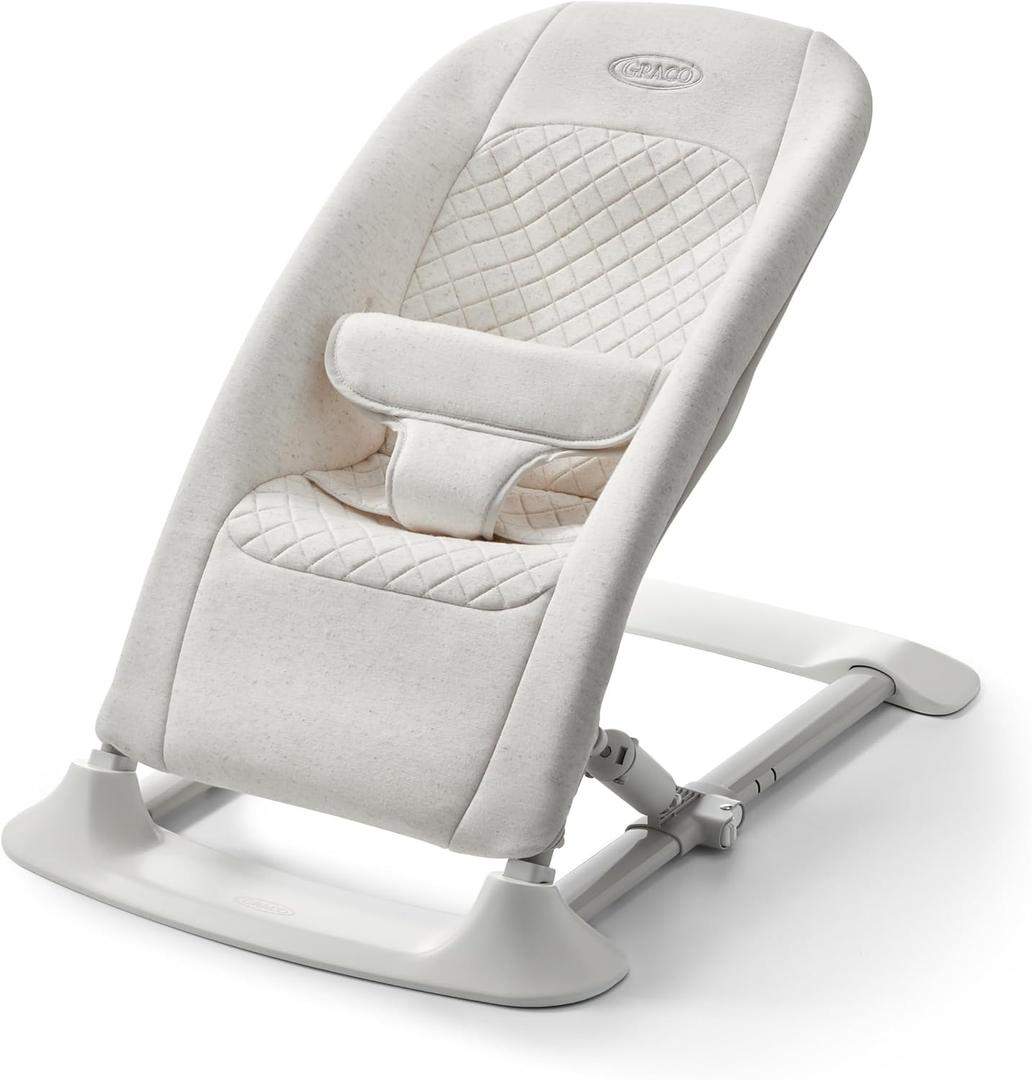 Graco® Jumpstart 4-in-1 Adjustable Infant Activity Bouncer & Jumper, Versatile Baby Swing, Floor Seat, and Kids Chair with Snack Tray, Wren