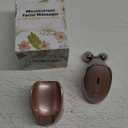 Gemini Microcurrent Face Massager Roller, Skin Rejuvenation Beauty Device for Neck and Face, Double Chin Reduction, Anti-Wrinkles, Face Sculpting, Toning and Tightening (Champagne Gold)