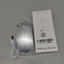 Bluetooth Wireless Mouse USB C for MacBook Air Pro iMac Laptop Desktop Computer, Wireless Rechargeable Silent C Mouse for Mac Desktop/iPad/Surface Pro (BT5.2/3.0, 2.4G USB A, Type-C Receiver) (Silver)