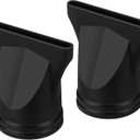 Garneck 2pcs Universal Hair Dryer Diffuser Nozzles Replacement Black Dryer Attachments for Styling and Hairdressing