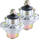 NIDAIFEI 2 Pack AM144608 Spindle Assembly for John Deere 42" 48" 54" Decks
