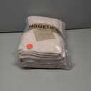 HOMELOVER 4 Piece Towel Set - 100% Organic Cotton 2 Bath Towels & 2 Hand Towels - 500 GSM, Hotel Quality, Soft, Highly Absorbent & Quick Drying Wash Towels for Kitchen & Bathroom (Seashell Pink)