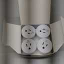 EIGHTREE Smart Plug, WiFi Outlet Works with Alexa & Google Home, Smart Home Socket with Remote Control & Timer Function, 2.4GHz WiFi Only, 4 Packs