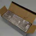 Clear Acrylic Silverware & Pen Organizer Caddy, Transparent Plastic Silverware Holder, Perfect for Office, Bedroom, and Bathroom Storage