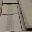 Glass Hurricane Candle Holder: 6 Pcs Gold Large Rectangular Hurricane Candleholder Lantern Centerpieces for Tables Glass Decorative Lantern Candle Holder for Wedding Christmas Home Decor (6.5 & 8 & 9.5 inch H-6 Pcs, Gold)