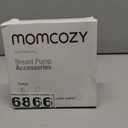 Momcozy Original S9 Pro/S12 Pro Replacement Accessories, Only Compatible with Momcozy S9 Pro/S12 Pro Breast Pump NOT for S9/S12(24mm Single-Sealed Flange,1 Pack) (Transparent)