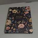 2026 Planner, Monthly and Weekly Calendar Planner for Women, Jan 2026 - Dec 2026, Hardcover Pretty 2026 Agenda Planner Book with Tabs, Spiral Bound, Perfect for School Office Home Supplies, 8.5" x 11" - Evening Petals