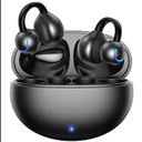 Merryking AI Translator Earbuds, Real Time 3-in-1 Translation Earbuds 144 Languages & AccentsOpen-Ear Clip-On Design for Travel, Business & Multilingual Conversations (Black)
