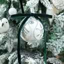 3 x Hunter Green Velvet Ribbon Christmas Bow 5 x 7 Inches Premade Green Bows for Christmas Tree Hanging Decorations Gift Wrapping Wreaths Crafts Outdoor Indoor Home Decor Wedding, Pack of 24