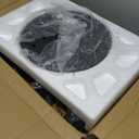 Dimmable Floor Lamp, 3 x 800LM LED Edison Bulbs Included, Farmhouse Industrial Floor Lamp Standing Tree Lamp with Elegant Teardrop Cage Tall Lamps for Living Room Bedroom Office Dining Room-Black (Matte Black-70 inches)