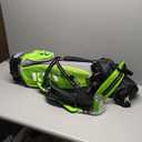 KVV Junior Complete Golf Club Set for Kids/Children Right Hand, Includes Oversize Driver, Irons, Putter, Head Cover, Portable Golf Stand Bag (Age 8-10, Lime 8-10)