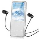 AGPTEK A02PL 64GB MP3 Player, 65 Hours Playback Lossless Sound Music Player, Supports up to 128GB(Grey)