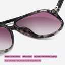 livho Trendy Polarized Aviator Sunglasses Women Men, Retro Sun Glasses for Women Men 2025, Oversized UV Protection Shades