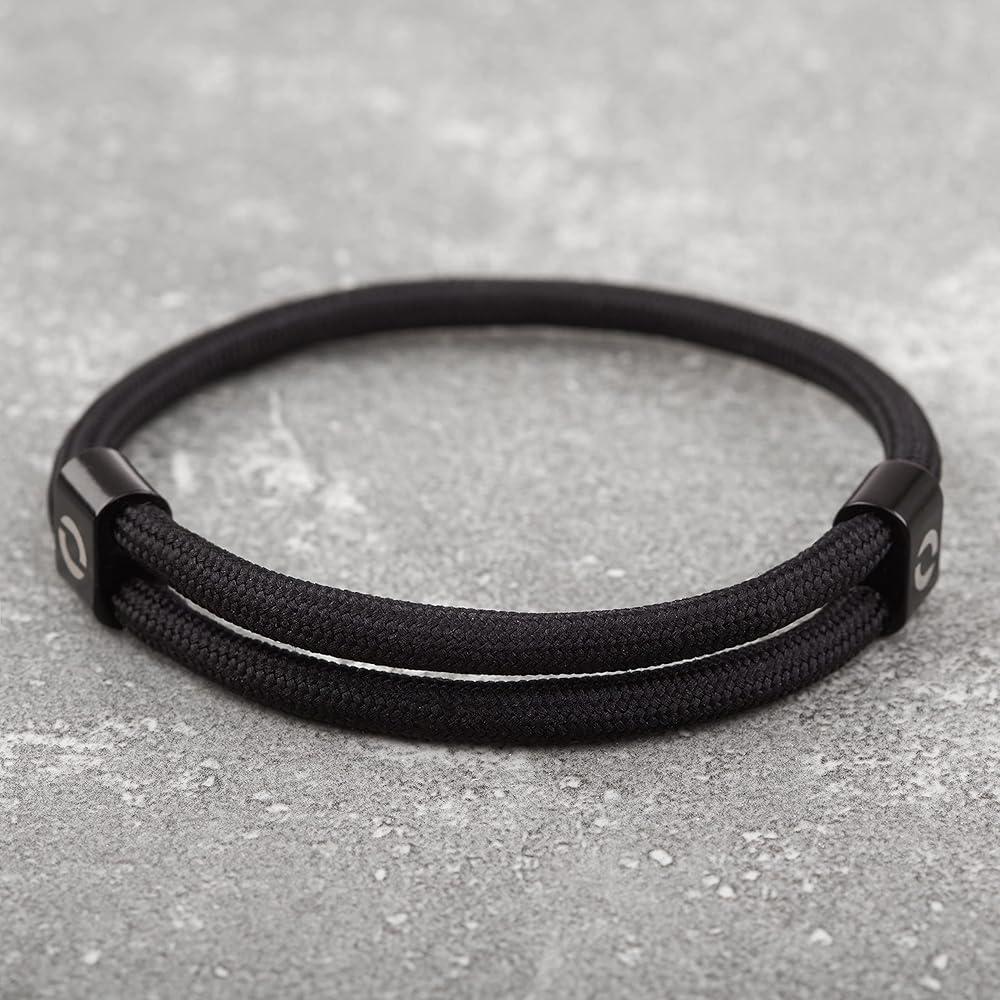 Adjustable Mens Bracelet Made of Durable Waterproof Rope | Stylish Accessory For Men