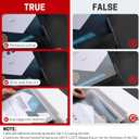 CAREGY 5 Mil Thermal Laminating Pouches (200 Pack) - 9x11.5 Inch Laminating Sheets for 8.5x11 Documents, Clear,Office & School Laminator Supplies