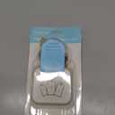 3 in 1 Craft Tag Punch Gift Tag Paper PunchPaper Craft Tag Punch 1.5" 2" 2.5" with 1 Roll Hemp Rope 32.8 Feet Square Shape Small Hole Punch for Paper Crafting Scrapbooking Cards DIY Arts Crafts