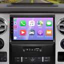 Car Stereo for Ford F150 F-150 2009 2010 2011 2012 2013 2014 with Apple CarPlay Android Auto, 9" IPS Touchscreen for Ford F-150 Radio Headunit Display GPS WiFi FM Mirrorlink Rear Camera SWC-2+32G