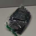 CXXQ Sexy 2 Piece Outfits Off Shoulder Self Tie Crop Tops and Capri Legging Set Tracksuits Clubwear (Medium, Black)